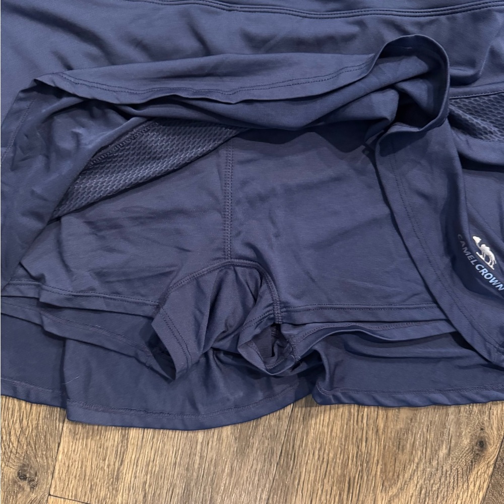 Navy Camel Crown Skort - Picture 3 of 4